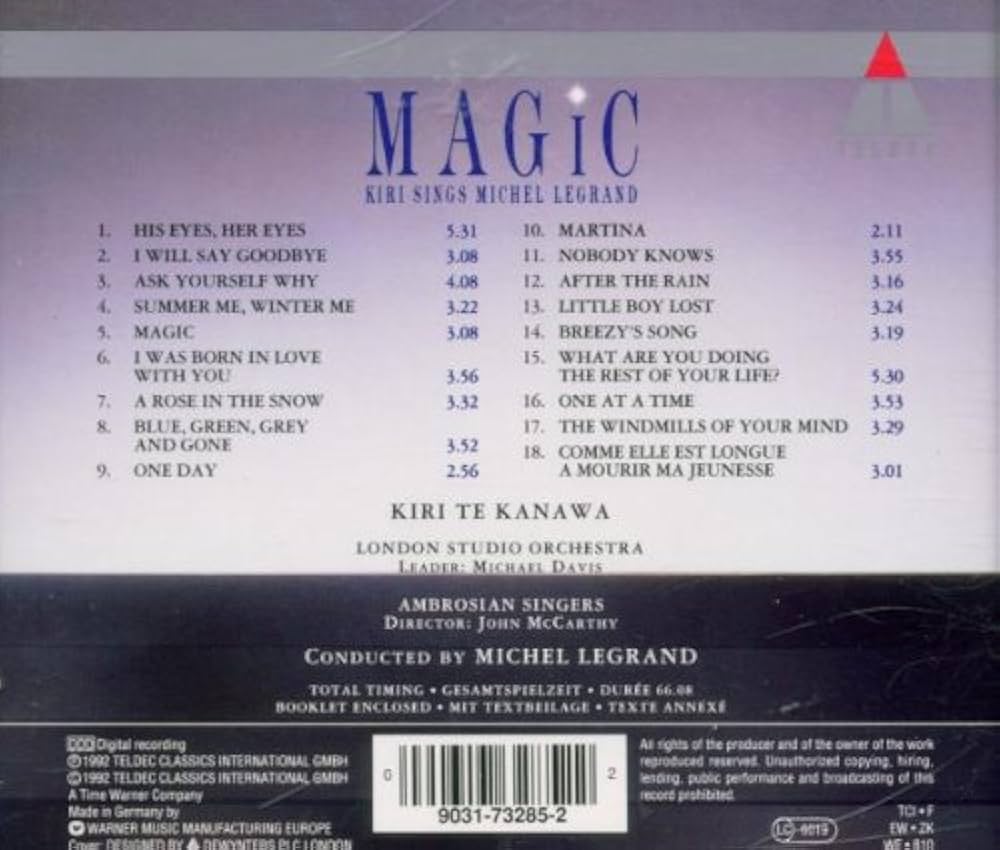 (未使用･未開封品)　Magics of Music - Castelfranco Veneto Recital [DVD] kmdlckf Magic Kiri sings Michel Legrand - Amazon.com Music